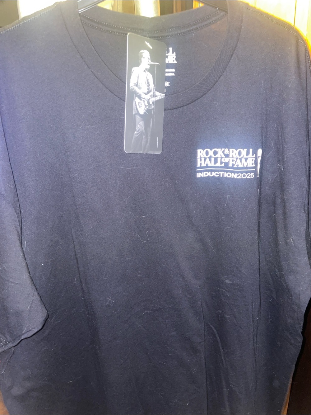 Rock & Roll Hall of Fame Induction 2025 Men's Black Short Sleeve Tee